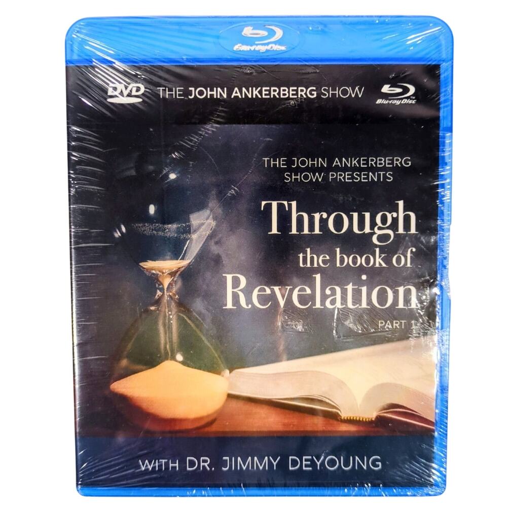 John Ankerberg Show Through Revelation Part 1 Blu-ray Dr Jimmy DeYoung Sealed